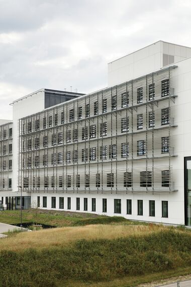 ConceptSystem 77 Windows, BriseSoleil 100 Solar Shading and CS 77 Fire Proof Windows - AZ Sint Maarten located in Mechelen, Belgium